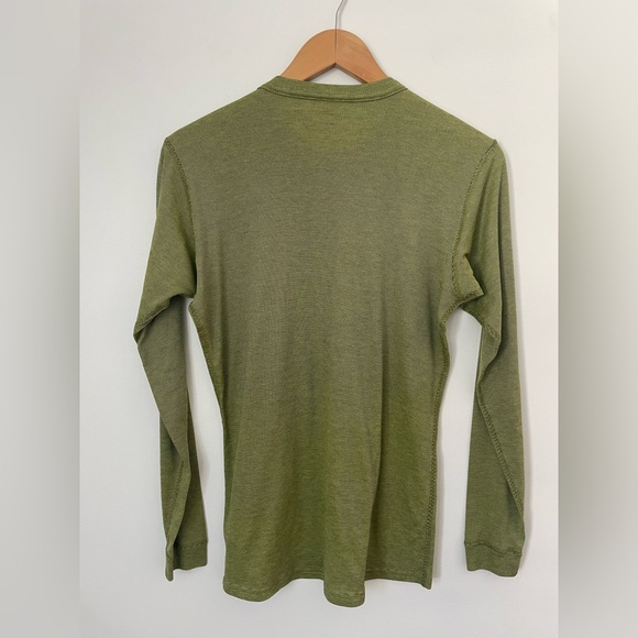 Patagonia Womens green vintage capilene long sleeve base layer shirt size medium - Picture 6 of 8
